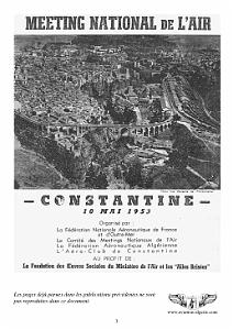500 MEETING NATIONAL EN 1953 CONSTANTINE BONE